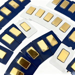 Tout nouveau <span class=keywords><strong>lingot</strong></span> <span class=keywords><strong>d</strong></span>'<span class=keywords><strong>or</strong></span> <span class=keywords><strong>d</strong></span>'emballage scellé non magnétique suisse 1 Oz 5g 10g 20g 31g 50g <span class=keywords><strong>100g</strong></span> <span class=keywords><strong>lingot</strong></span> plaqué <span class=keywords><strong>or</strong></span> en laiton dans un blister - Product Image 1