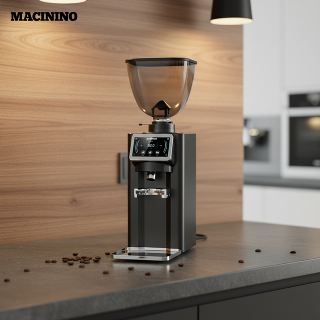 Factory Price Hot Sale Commercial Electric Stainless Steel Fully Automatic Professional Coffee Grinder Programmable Function for