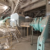 Ligne de production de clinker et de ciment d'occasion 3200TPD, 80% neuve, usine de ciment à procédé sec complète avec four rotatif, à vendre
