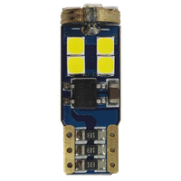 Lampes LED T10 Canbus W5W 12SMD 3030 LARGEUR 12-24V Accessoires intérieurs de voiture Système d'éclairage automobile sans erreur