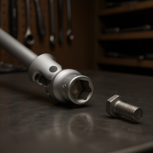 เฟอร์วี ที-เวร์ชช์ซ็อกเก็ตหกเหลี่ยมแม่เหล็ก 10 มม. เครื่องมือระดับมืออาชีพสำหรับการยึดที่แม่นยำ - Product Image 3