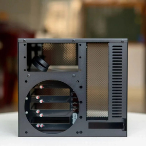 Kompakt Ev Sunucusu Kasası 4 HDD Hot Swap <span class=keywords><strong>Mini</strong></span> <span class=keywords><strong>ITX</strong></span> Depolama Şasisi SATA Backplane ve <span class=keywords><strong>SFX</strong></span> <span class=keywords><strong>PSU</strong></span> Desteği ile - Product Image 6