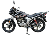 Motocicleta Haojue Dishuang 150 de Gasolina de Segunda Mano, 150cc, Gran Potencia, Monocilíndrica