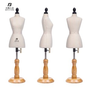 Beifuform-minimaniquí personalizado para vestido de boda, a <span class=keywords><strong>escala</strong></span> <span class=keywords><strong>1</strong></span>/<span class=keywords><strong>2</strong></span>, para estudiantes de escuela de diseñador - Product Image 3