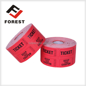 Rollos de tickets de deflector para <span class=keywords><strong>carnaval</strong></span>, para fiesta, con número directo - Product Image 1