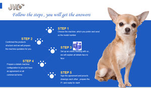 เครื่องผลิตผ้าอ้อมสุนัขแบบดึงขึ้น เครื่องผลิตผ้าอ้อมสัตว์เลี้ยง - Product Image 2