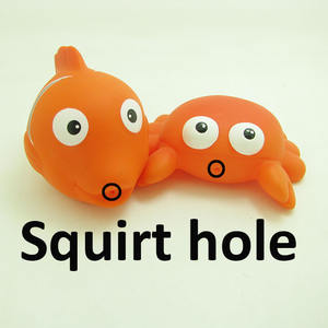 Animaux en caoutchouc naturel pour jouets de <span class=keywords><strong>poisson</strong></span> de bain d'éclaboussures d'eau de bain jouets doux pour bébé - Product Image 6