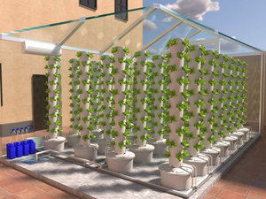 Système de croissance de tour hydroponique verticale de jardin de tour de serre commerciale - Product Image 6