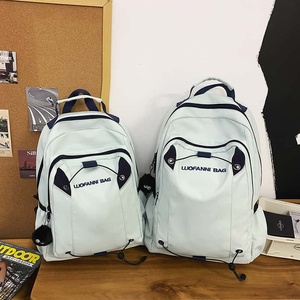 Softback <b>Backpack</b> 20-37L Nylon Unisex Casual Daily Use Zipper Closure Arcuate Shoulder Strap Lightweight - Product Image 2