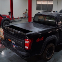 Couvercle de chariot rétractable en aluminium Accessoires de couverture de cargaison Couvercle de tonneau pour mitsubishi Triton L200 2010-2026