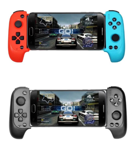 SAITAKE 7007 Telescopic BT Game Handle Wireless Gamepad Controller Dual-mode Joystick for IOS Android PC