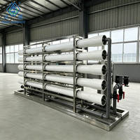 Système de dessalement d'eau de mer par osmose inverse 100 TPD, usine de dessalement d'eau saumâtre, machine de dessalement industrielle de l'eau salée en eau potable