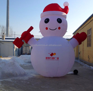 Muñeco de Nieve Inflable de 9 Metros con Luces LED, Juguete Familiar <span class=keywords><strong>para</strong></span> Navidad <span class=keywords><strong>2022</strong></span>, Regalo <span class=keywords><strong>para</strong></span> Niños, Decoración Navideña - Product Image 3