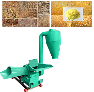 Broyeur de céréales sèches et humides à bas prix de Chine, moulin à maïs de haute qualité, broyeur à marteaux avec moteur diesel - Product Image 6