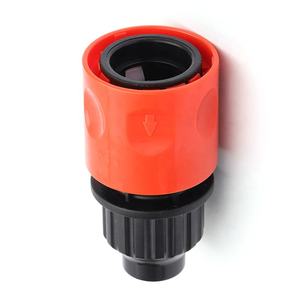Convertidor de agua de acoplamiento rápido de plástico, manguera rápida, conector impermeable, Conector de manguera de riego para jardín 3/8 para invernadero de parque - Product Image 5