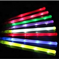 Bâton lumineux LED personnalisé promotionnel, bâtons lumineux LED clignotants pour Noël et les fêtes