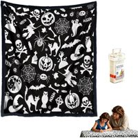 Couverture en polaire douce pour enfants, personnalisable OEM/ODM, à colorier et peindre soi-même, réutilisable et lavable, idéale comme cadeau de Noël ou pour les activités créatives à la maison.