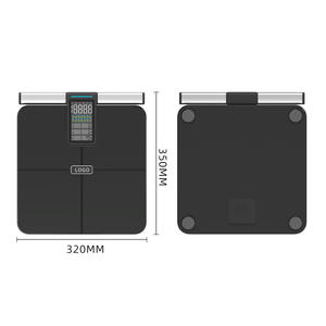 Báscula Inteligente de Grasa Corporal con Ocho Electrodos, WiFi, Funciona con Batería, para Uso en Casa o Gimnasio, Conexión a Aplicación Profesional, Capacidad de 180 kg - Product Image 6