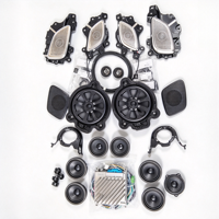 Set Speaker Audio Burmester Lengkap untuk Mercedes EQE X294, Kit Upgrade Sistem Suara Surround Burmester dengan Amplifier, Plug and Play