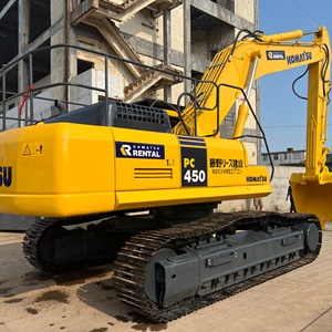 Excavadora de cadenas Komatsu PC 450, 45T de peso operativo, modelo 2020, con motor diésel, equipo de construcción usado, listo para alquilar. - Product Image 1