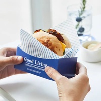 Boîte d'emballage alimentaire rectangulaire anti-humidité Modèle 52025 pour sandwichs, œufs brouillés, burgers et petit-déjeuner importés