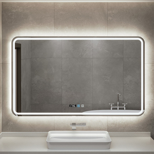 Espelho de Banheiro Retangular Iluminado com Design Moderno e Inteligente LED - Product Image 6