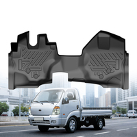 Tapis de sol 5D imperméables pour KIA BONGO 3 2004-2011 Accessoires Tapis de voiture TPE Couvre-coffre Tapis intérieur Tapis de sol Pièces de rechange