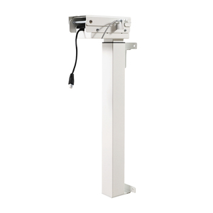 <span class=keywords><strong>Table</strong></span> de bureau électrique réglable en hauteur pour ordinateur portable, avec moteur unique, cadre de bureau ergonomique - Product Image 4