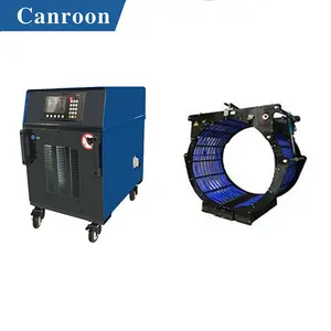 Satılık CR2000 IGBT endüksiyon ısıtıcı indüksiyon ısıtma ekipmanı boru ısı tedavisi makinesi