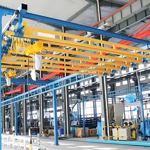محطة عمل مستقلة مرنة وخفيفة مخصصة مع رافعة كهربائية ، رافعة كهربائية V للبيع - Product Image 2