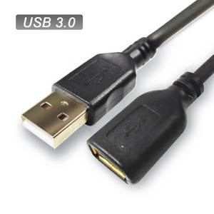Cable DE DATOS USB de carga de transmisión de datos de cobre puro de 18AWG Cable de extensión Usb 2,0 antiinterferencias con potenciador de chipsets - Product Image 1