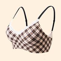 Soutien-gorge sans couture pour femme, style français, sans armatures, léger et fin, pour petites poitrines, effet liftant naturel, contrôle des poitrines latérales, dentelle élégante, printemps-été