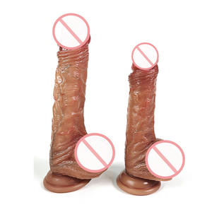 Dildo de Silicone Realista para Mulheres, Modelo de Masturbador Adulto, Simulação de Pênis Pseudo, Venda Quente no Comércio Exterior - Product Image 5