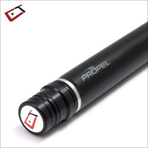 Taco de billar CUETEC de fibra de carbono de 13.9 mm con baja deflexión, 3/8*14, juego de estuche para taco de billar, peso ajustable - Product Image 2