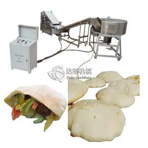 Factory supply flour tortilla bread press machine / tortilla making machine with baking oven