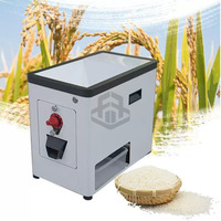 Mini fraiseuse de riz brun domestique décortiqueuse et décortiqueuse de riz avec composant moteur central