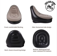 Nouveau Fauteuil Gonflable OEM Paresseux d'Extérieur avec Pompe à Air, Canapé-Lit Gonflable, Chaise de Cinéma Gonflable, Canapé, Siège de Relaxation pour Adulte