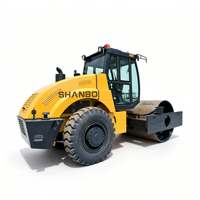 Rodillo Compactador de 12 Toneladas con Motor de Alto Torque de 110kW, Económico, para Uso en Pavimentación de Carreteras