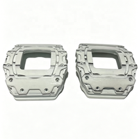 Boîtier de montre personnalisé en fibre de carbone forgée CNC, carré, étanche, écologique, léger, avec support de logo laser