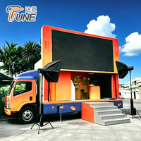 Vehículo de Transmisión en Vivo, Camión Estudio Móvil, Coche Personalizado para Transmisiones en Vivo al Aire Libre y Grabación de Eventos