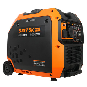<span class=keywords><strong>Generator</strong></span> Inverter bensin 6,5 kW 230V 50HZ, ukuran kompak dengan keluaran daya tinggi untuk penggunaan rumah dan luar ruangan - Product Image 2