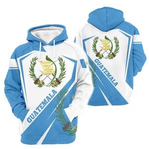 Sudadera con Capucha Personalizada con Estampado 3D de Guatemala, Sudadera de Invierno, Jersey con Capucha, Chándal, Abrigo Informal - Product Image 6