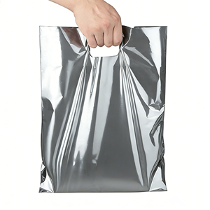 Sac plastique personnalisé avec poignée gilet pour supermarché, <span class=keywords><strong>restaurant</strong></span>, épicerie, shopping - Product Image 3