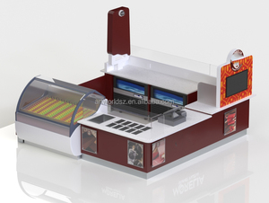 Artworld mostra un chiosco di ghiaccioli personalizzato cibo estivo ghiacciolo bancone Bar <span class=keywords><strong>Panda</strong></span> simpatico Display ghiacciolo - Product Image 3