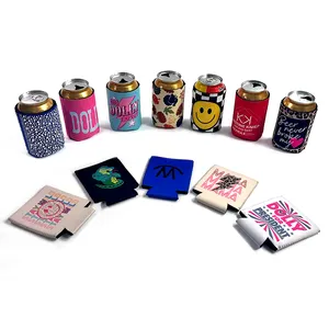 Supports trapus en mousse Sublimation Support trapu en néoprène Bière bon marché Koozy avec logo