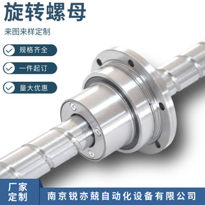 Vis à billes BNS1616 2020 2525 3232 en acier pour bras robotique avec composant central à gorge à billes - Product Image 2