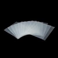 Panneaux en plastique transparents flexibles recouverts de film PVC de couleur personnalisée pour l'emballage sous blister
