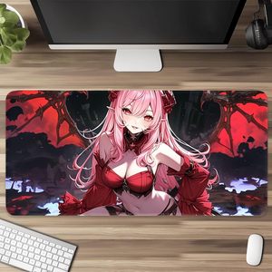 Alfombrilla de Ratón XXL de 800*300*3mm con Diseño de <span class=keywords><strong>Anime</strong></span> Sexy, Personalizada con Logotipo de Fábrica, con Bordes Cosidos de Tela Suave para Gamers - Product Image 2