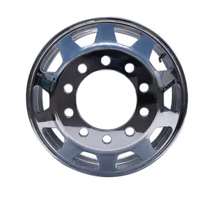 Ruote forgiate 22 pollici 22x8.25 dually wheels truck cerchi in alluminio parti del rimorchio in vendita