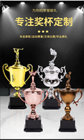 Trophées créatifs de basketball et de football, grands trophées en plastique pour compétitions scolaires, logo personnalisé gravé, lettrage imprimé UV